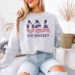 USA Ice Hockey Sweatshirt & Hoodie – Cozy Winter Sports Top