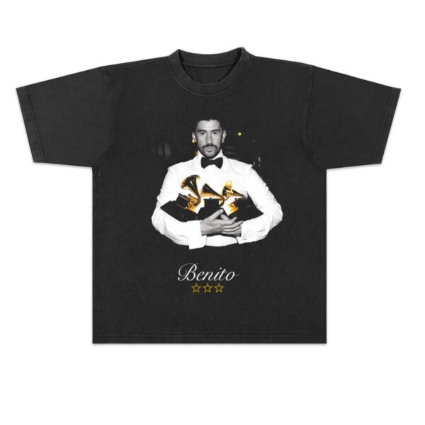 Vintage Bad Bunny T-Shirt – Oversized Style with High-Quality Print