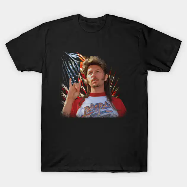 4th of July T-Shirt featuring Joe Dirt graphic design 4th of July T-Shirt featuring Joe Dirt graphic design