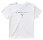 A Tini Bit Irish Drink Baby Tee St Paddy's Day Lucky Clover Top