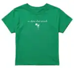 A Tini Bit Irish Drink Baby Tee St Paddy's Day Lucky Clover Top