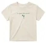 A Tini Bit Irish Drink Baby Tee St Paddy's Day Lucky Clover Top