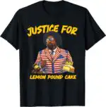 Afro Justice Lemon Pound Cake Funny Fan Gift Shirt