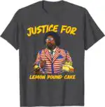 Afro Justice Lemon Pound Cake Funny Fan Gift Shirt
