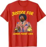 Afro Justice Lemon Pound Cake Funny Fan Gift Shirt