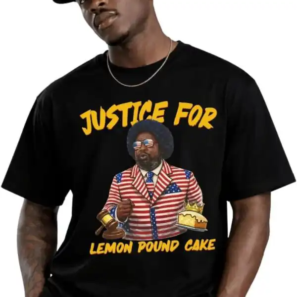 Afroman Lemon Pound Cake Funny Graphic T-Shirt