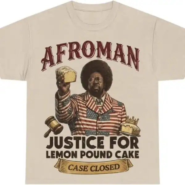 Afroman Lemon Pound Cake Meme Funny Music Shirt