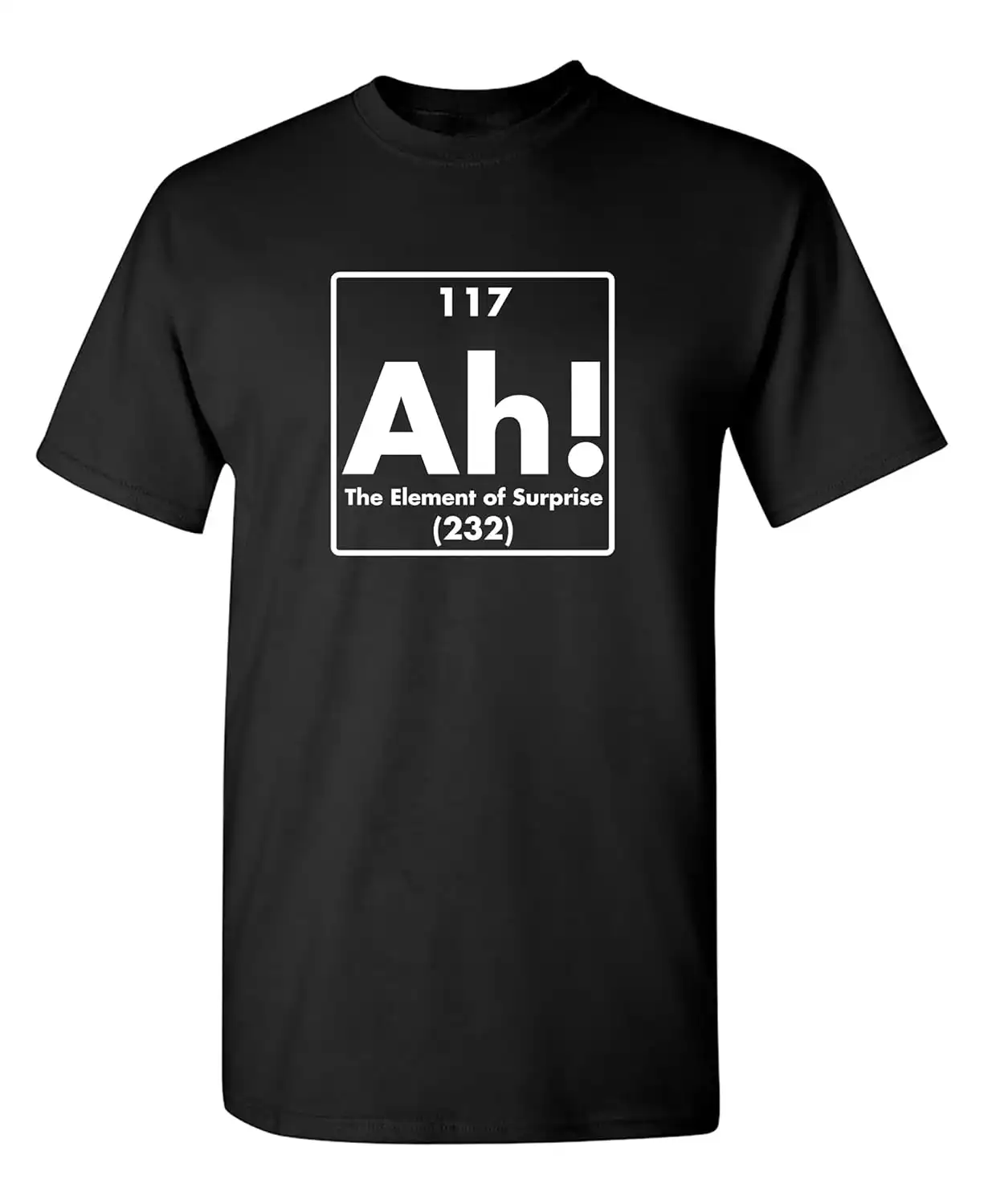 Ah! The Element of Surprise Funny Science Men’s Shirt Ah! The Element of Surprise Funny Science Men’s Shirt
