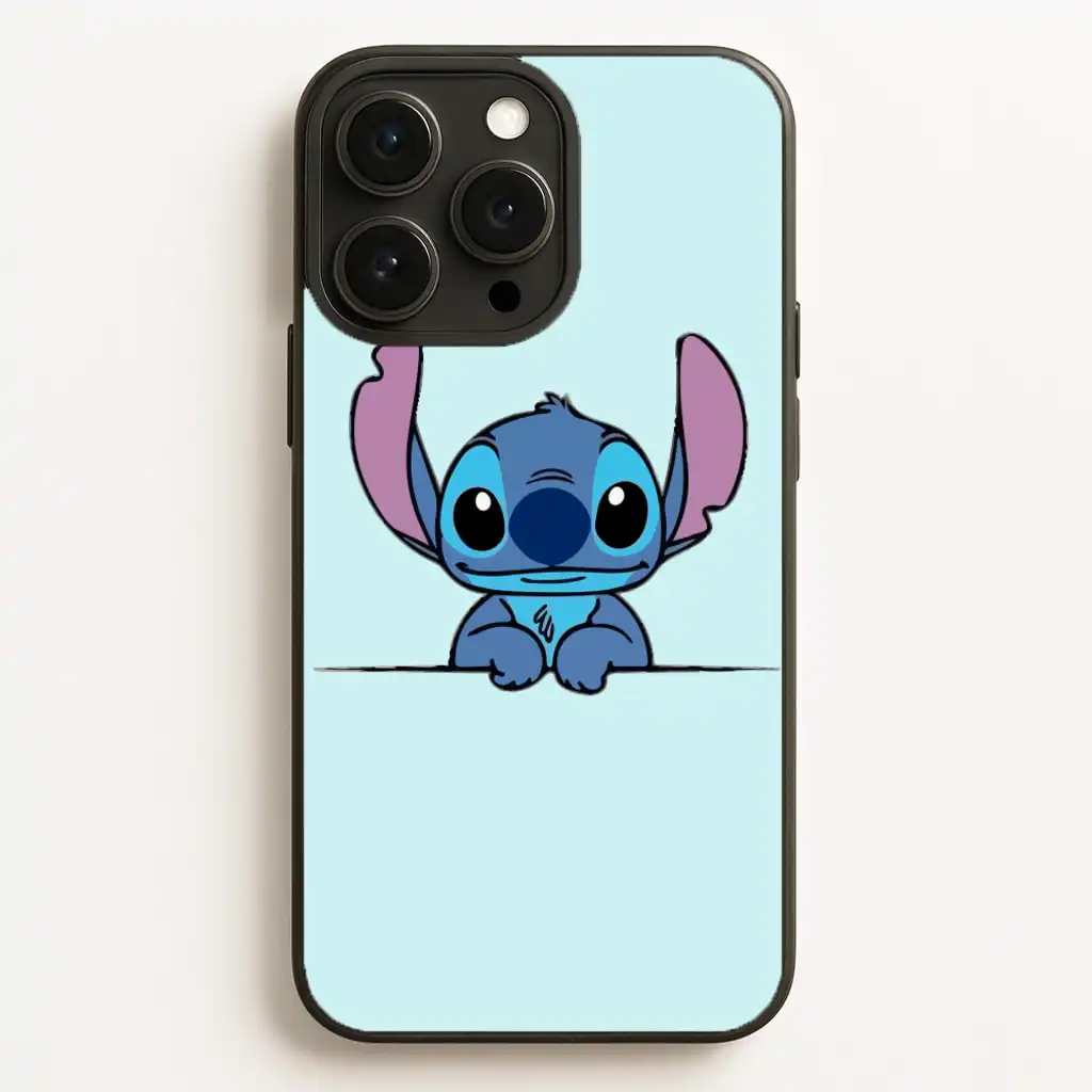 Alien Blue Leaning iPhone Galaxy Pixel Phone Case Alien Blue Leaning iPhone Galaxy Pixel Phone Case