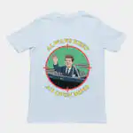 Always Keep an Open Mind JFK Graphic T-Shirt - 100% Cotton