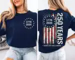 America 250th Anniversary Sweatshirt | 1776-2026 USA T-Shirt