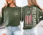 America 250th Anniversary Sweatshirt | 1776-2026 USA T-Shirt