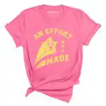 An Effort Was Made Tee - Retro Cartoon Shooting Star Design