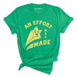 An Effort Was Made Tee - Retro Cartoon Shooting Star Design