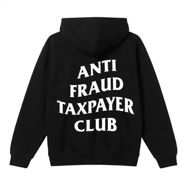 Anti Fraud Club Hoodie - Black | Activist Street Relic