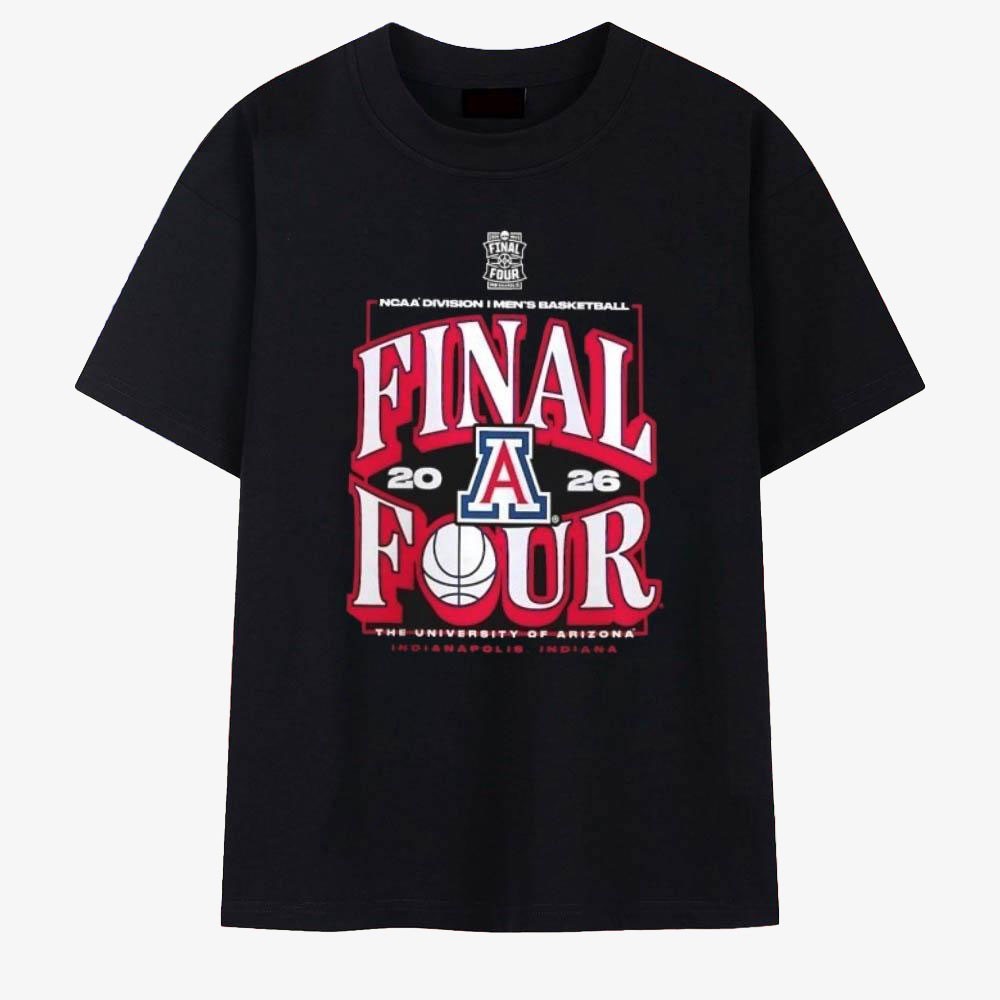 Arizona Wildcats 2026 Final Four NCAA Basketball Men’s Shirt Arizona Wildcats 2026 Final Four NCAA Basketball Men’s Shirt