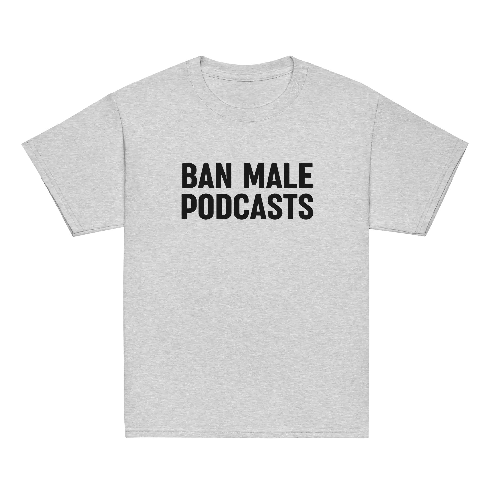 Ban Male Podcasts Baby Tee | Editorial Streetwear Drop Ban Male Podcasts Baby Tee | Editorial Streetwear Drop