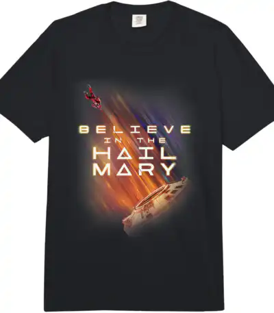 Believe in the Hail Mary Licensed Garment-Dyed Tee