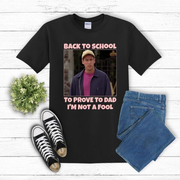 Billy Madison Back to School Not a Fool Unisex Hoodie