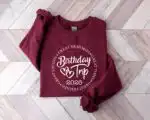 Birthday Trip 2026 Sweatshirt: Matching Crew Vacation Shirt