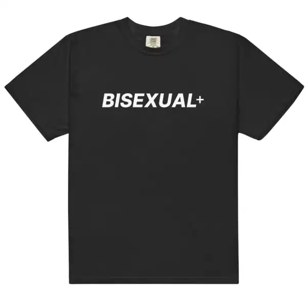 Bisexual Pride Unisex Heavyweight Relaxed Fit Shirt