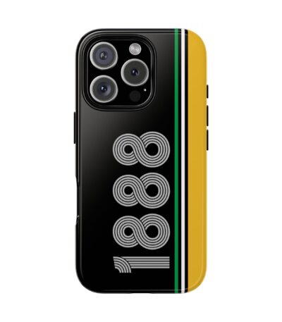 Celtic FC 1888 Retro Green Gold Stripe Tough Phone Case