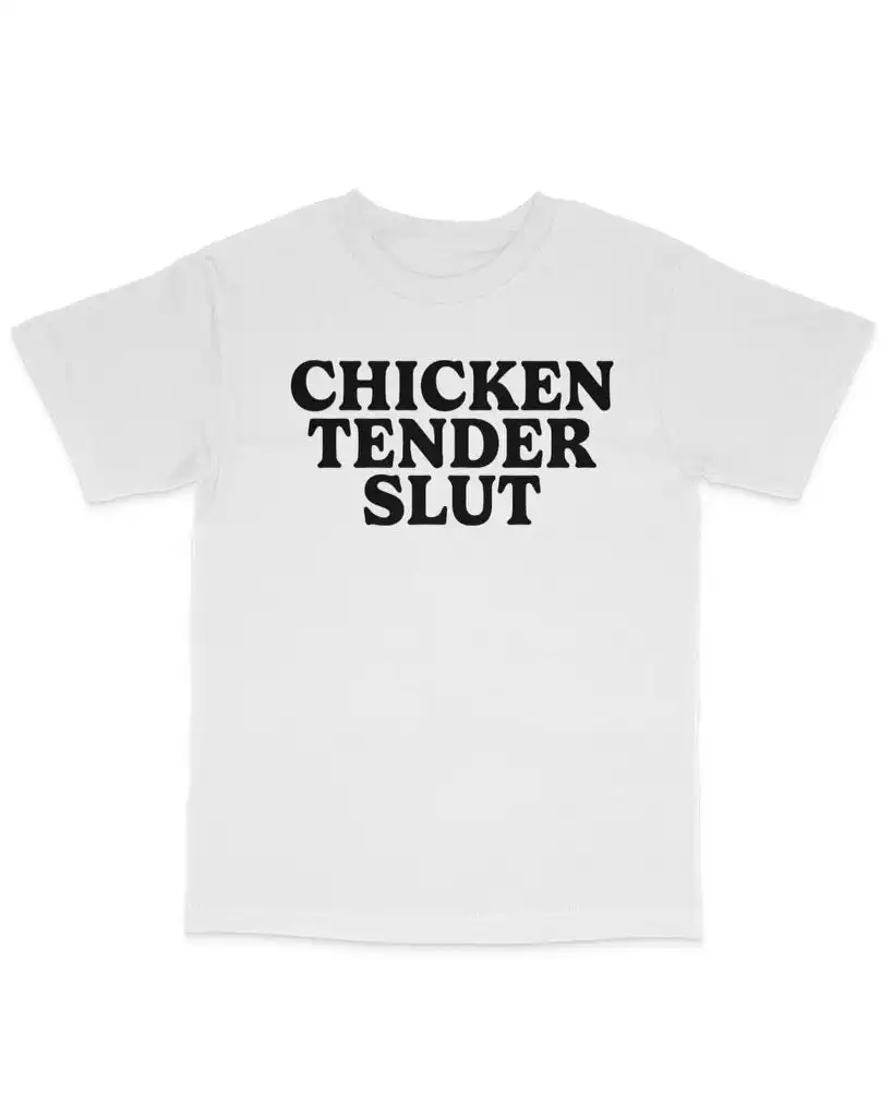 Chicken Tender Sl*t Boxy Relaxed Fit Shirt Chicken Tender Sl*t Boxy Relaxed Fit Shirt