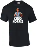 Chuck Norris Beer Funny Men's Graphic T-Shirt