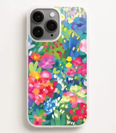 Colourful Floral Pattern iPhone & Galaxy Phone Case