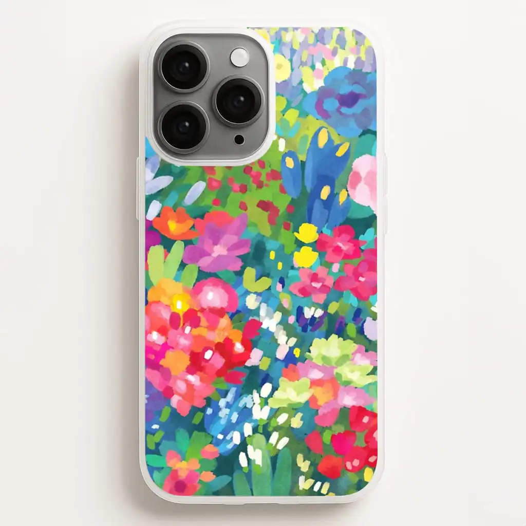 Colourful Floral Pattern iPhone & Galaxy Phone Case Colourful Floral Pattern iPhone & Galaxy Phone Case