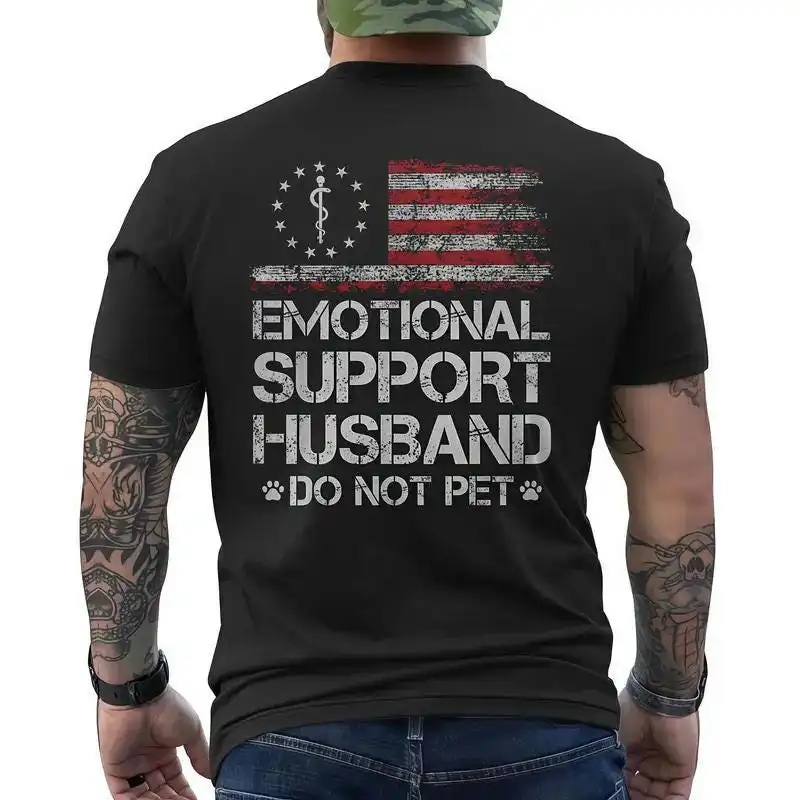 Comfort Colors Emotional Support Husband Shirt - Funny EMT Gift Comfort Colors Emotional Support Husband Shirt - Funny EMT Gift
