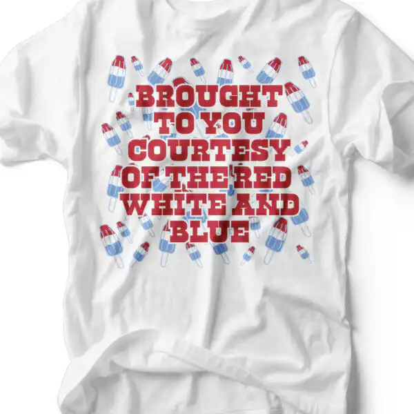 Courtesy of the Red, White, & Blue | Vintage Soft T-Shirt | Ruby’s Rubbish®