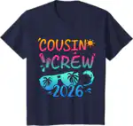 Cousin Crew 2026 Summer T-Shirt | Reunion Spirit