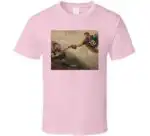Creation of Adam Tom Brady Drake Maye Parody Funny Shirt
