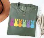 Cute Easter Bunny Peeps Happy Easter Women’s Shirt