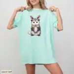 Cute Opossum Easter Funny Gift for Women Shirt