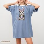 Cute Opossum Easter Funny Gift for Women Shirt
