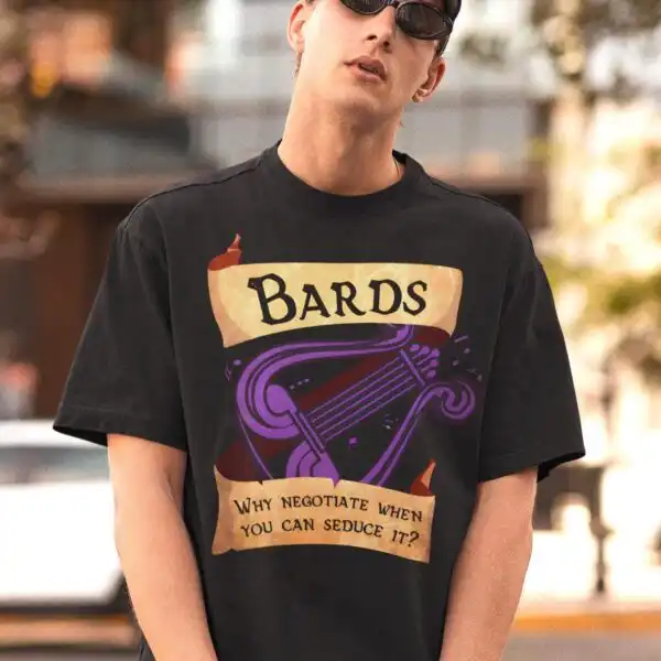 D&D Bard Dungeons and Dragons Unisex Shirt or Sweatshirt