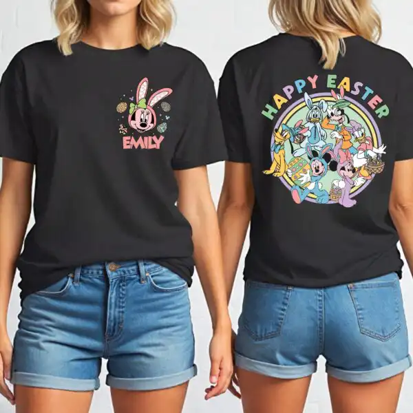 Disney Mickey and Friends Bunny Easter Vacation Shirt