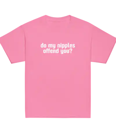 Do My Nipples Offend You Baby Tee | Editorial Artifact