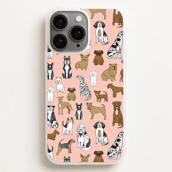 Dog Breeds Animal Pattern Case for iPhone & Galaxy