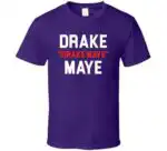 Drake Maye Funny Meme Football Quarterback Gift Shirt