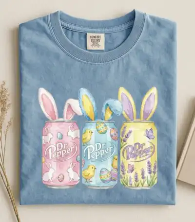 Easter Bunny Dr Pepper Shirt - Fun Gift for Easter Celebrations