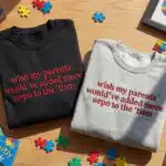Embroidered More Nepo To The Tism Neurodivergent Sweatshirt