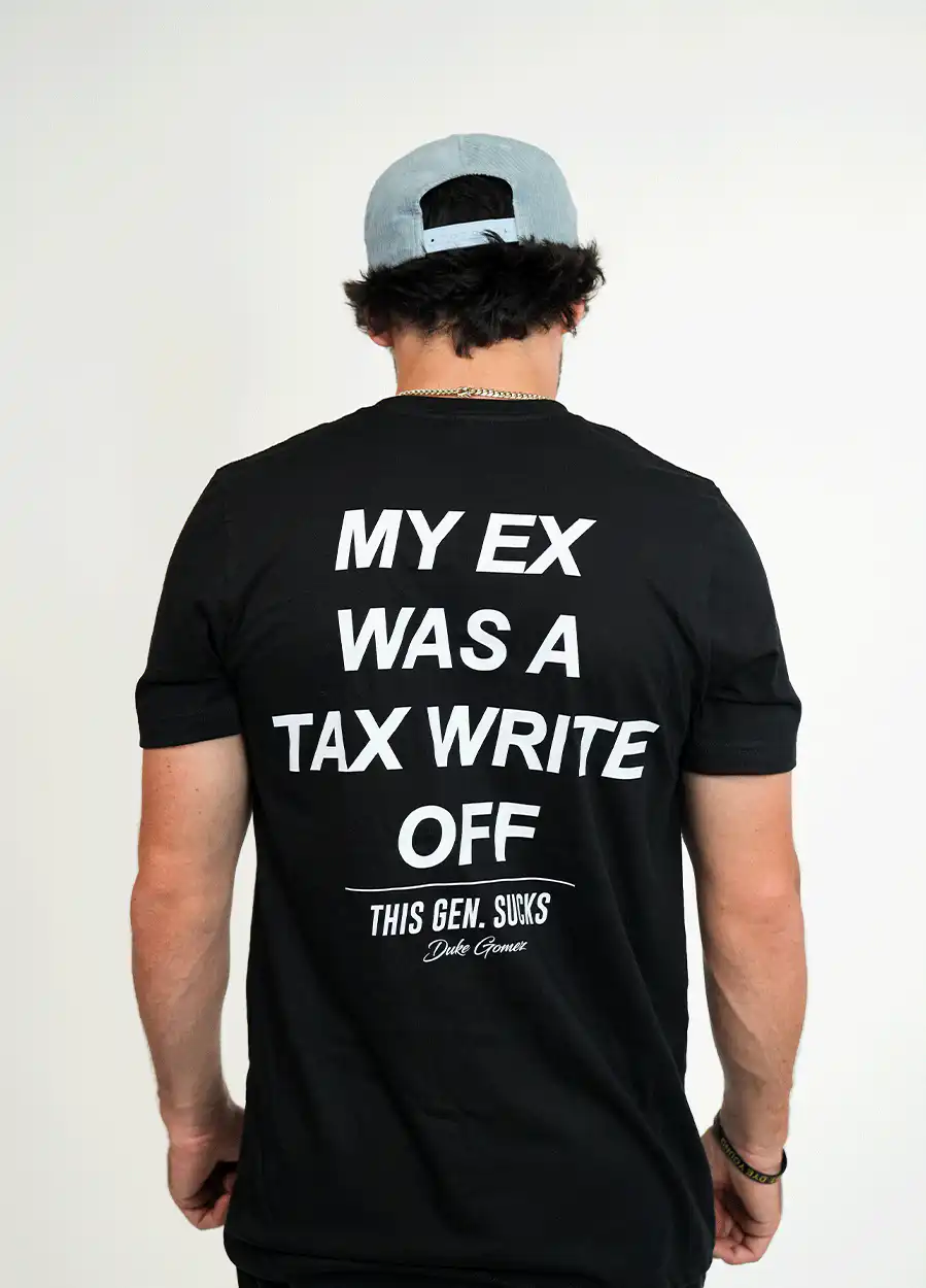 Ex Write Off Tee - Soft 100% Cotton Unisex Graphic Tee Ex Write Off Tee - Soft 100% Cotton Unisex Graphic Tee