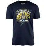 Fireworks Director Unisex T-Shirt with Comic-Style Design