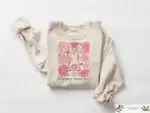 Floral Easter Bunny Women’s Retro Comfort T-Shirt
