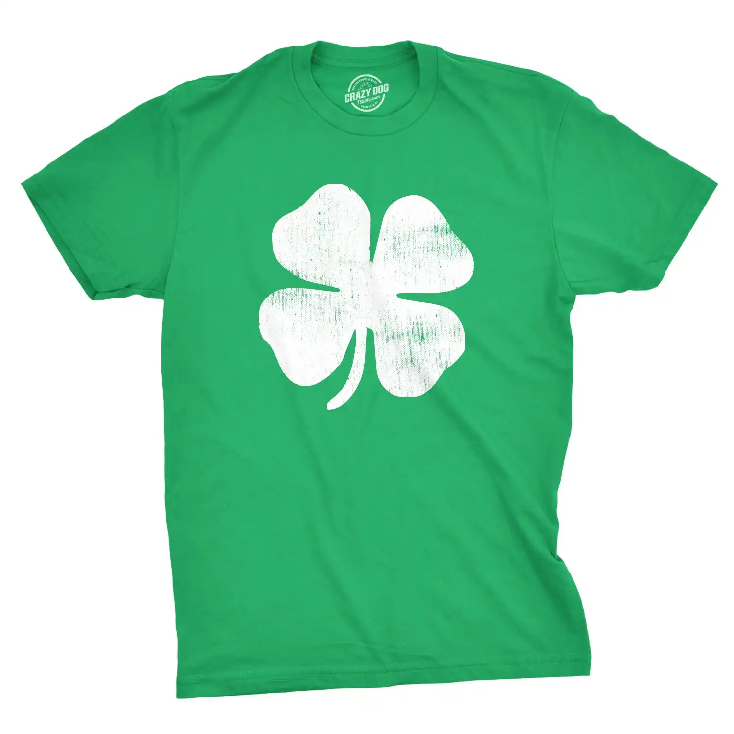 Four Leaf Clover Men's T Shirt - Funny St. Patrick's Day Tee Four Leaf Clover Men's T Shirt - Funny St. Patrick's Day Tee