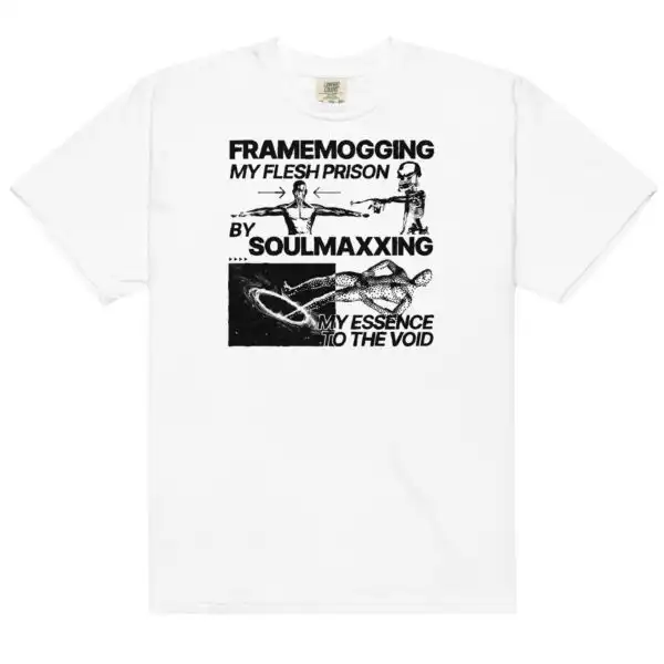 Frammogging My Flesh Prison Unisex Heavyweight Shirt