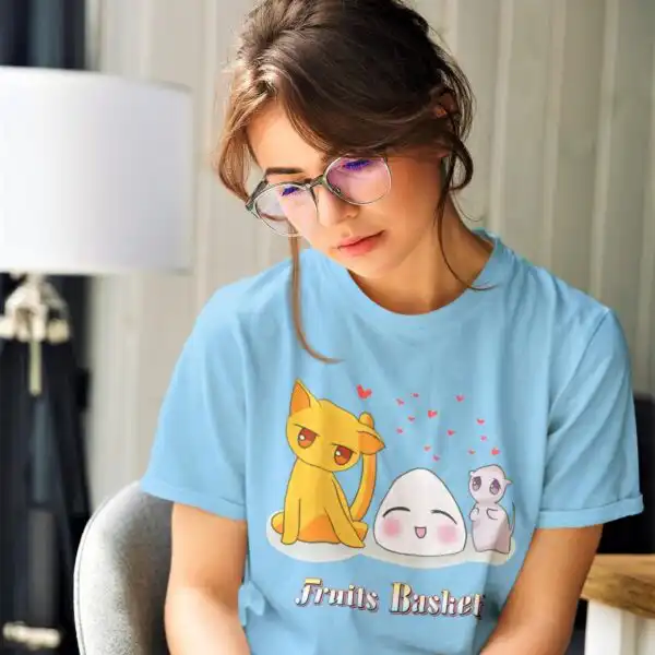 Fruits Basket Kyo Yuki Tohru Manga Cosplay Shirt